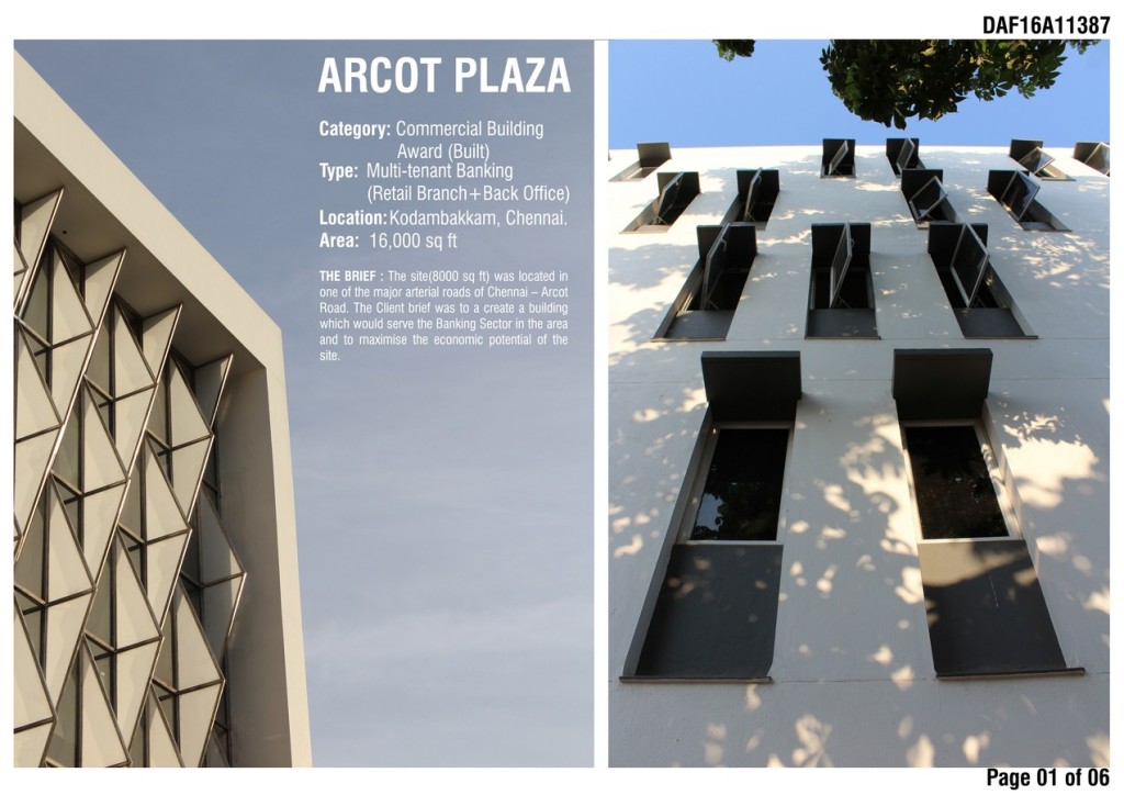 1 Arcot Plaza Cover