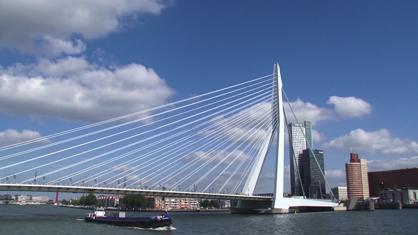 Ben Van Berkel_Erasmus Bridge, Netherlands