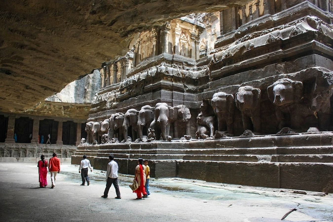 kailash temple ellora plan