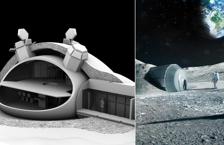 The Lunar Habitation By Norman Foster 3d Printing On The Moon Rtf Rethinking The Future