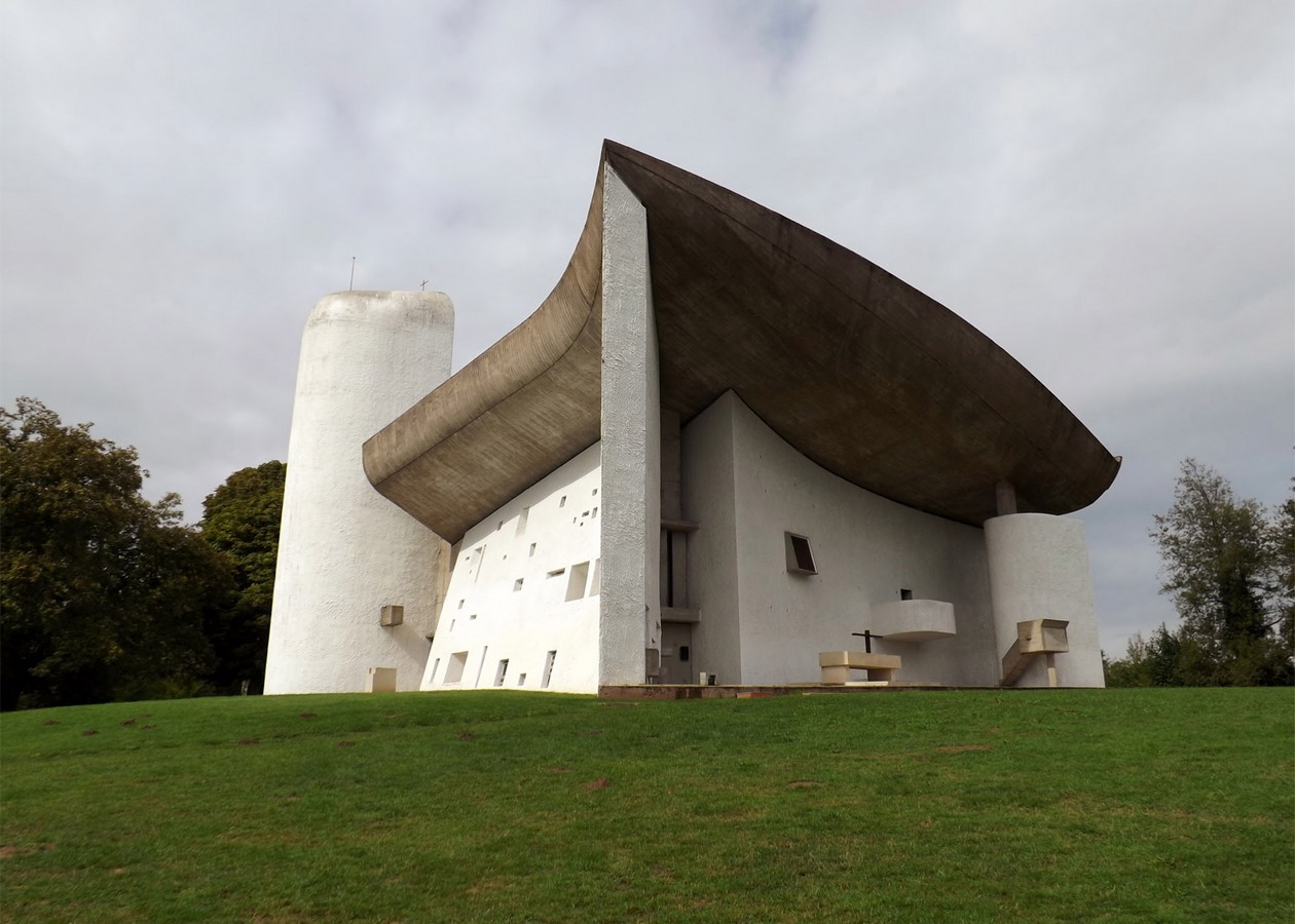 Notre Dame du Haut, France by Le Corbusier: The first Post-Modern building - Sheet1