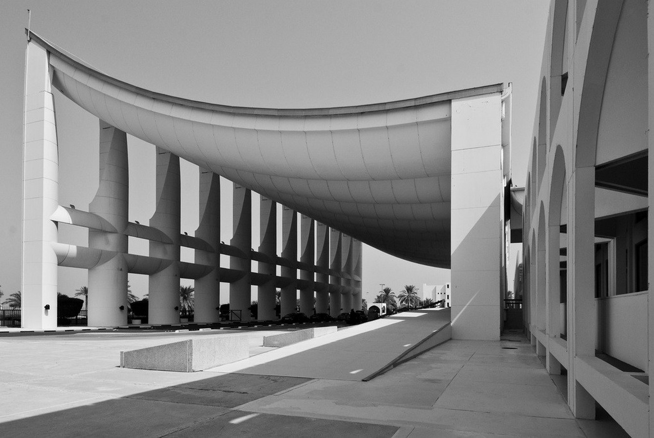 Kuwait National Assembly Building by Jørn Utzon: Architecture inspired from Bazaars - Sheet10