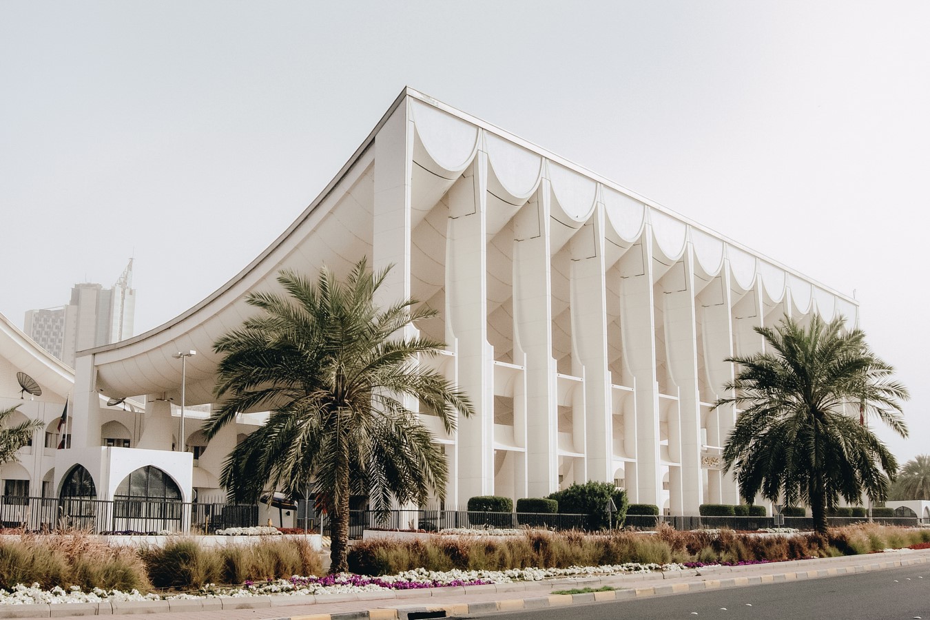 Kuwait National Assembly Building by Jørn Utzon: Architecture inspired from Bazaars - Sheet2