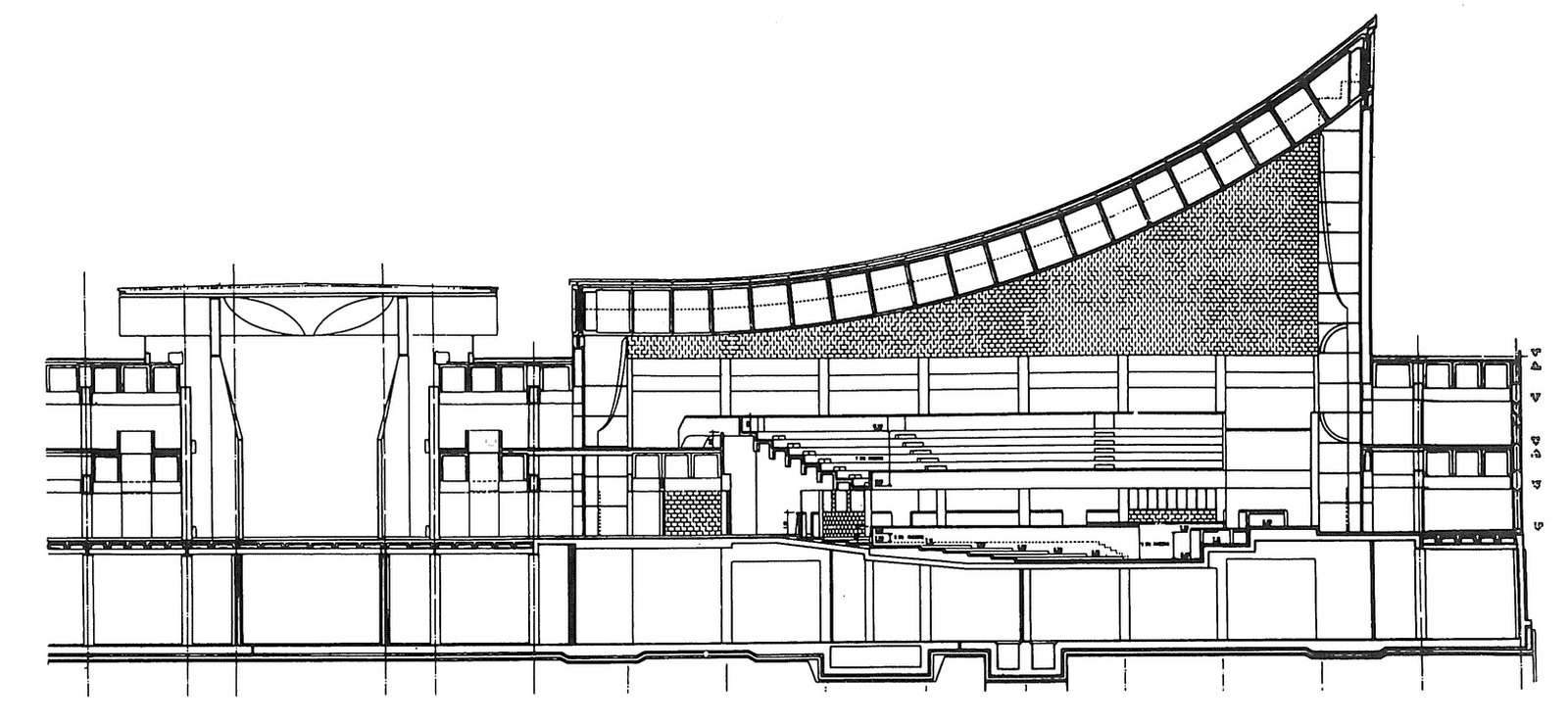 Kuwait National Assembly Building by Jørn Utzon: Architecture inspired from Bazaars - Sheet9