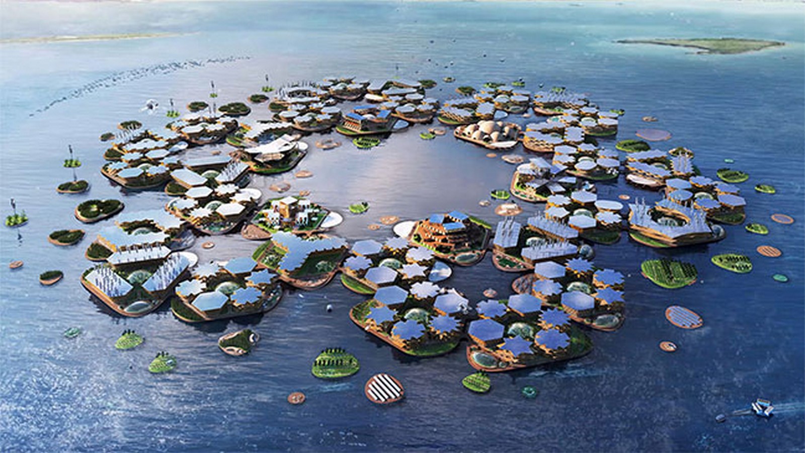 Why ‘Oceanix City’ by Bjarke Ingels can be considered as a milestone of futuristic architecture - Sheet3