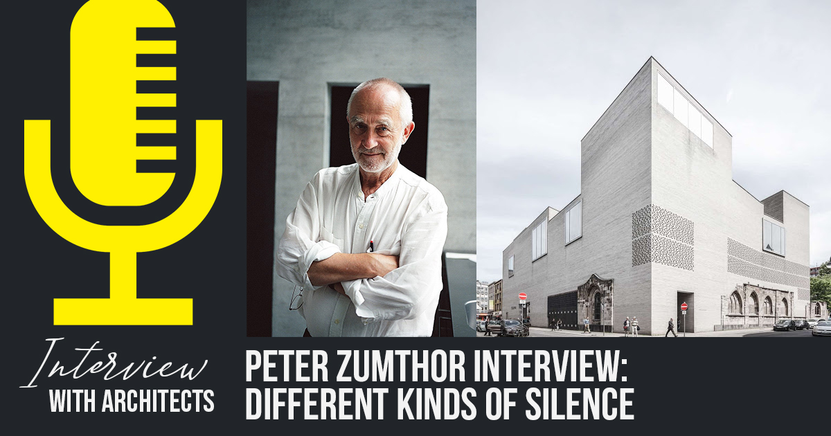 日本人気超絶の peter zumthor talks about his work アート/エンタメ