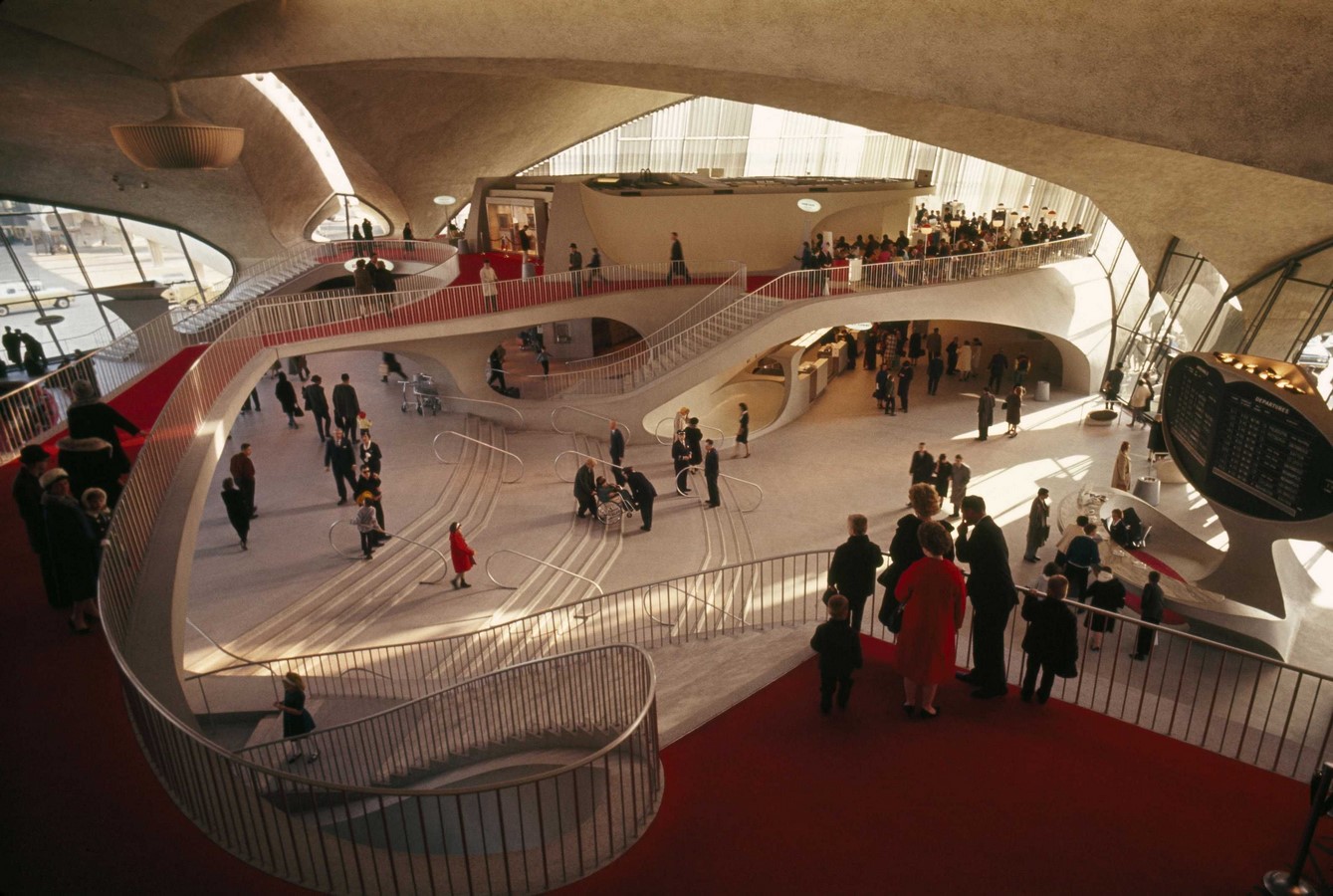 Eero Saarinen Twa Terminal Interior