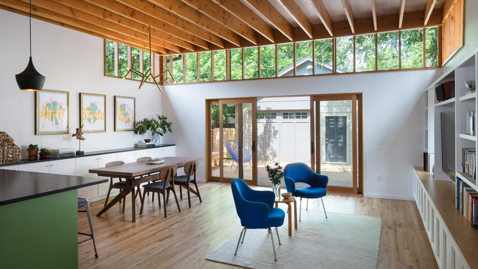 Clerestory Windows - Renovated Texas Bungalow by Murray Legge Architecture - Sheet1