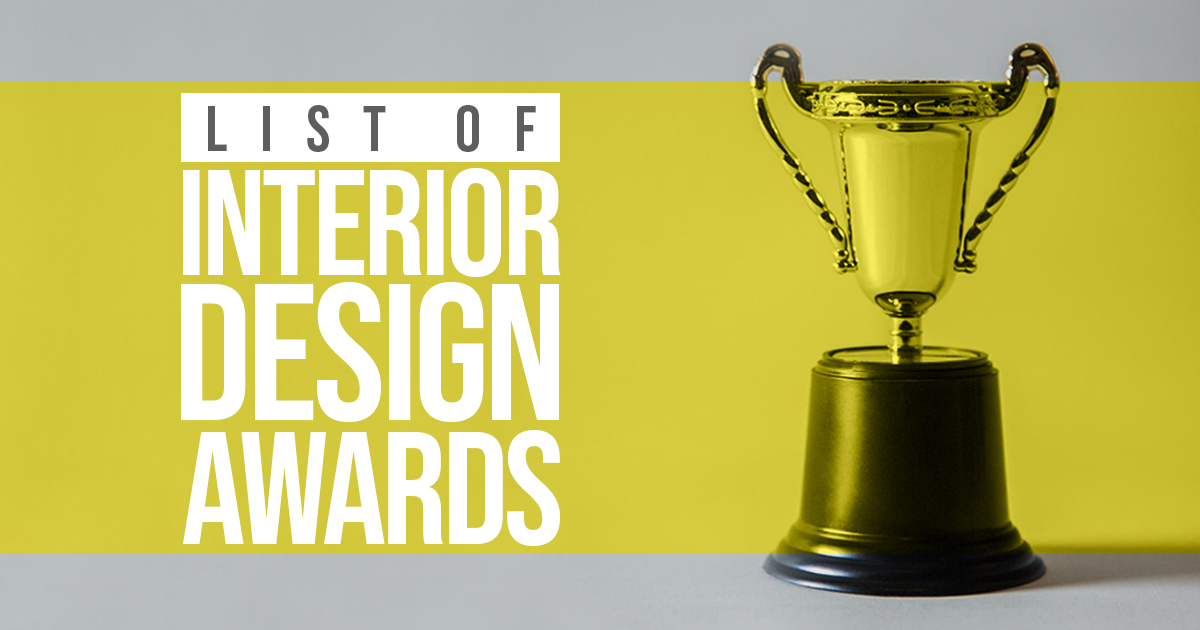 A3688 List Of Interior Design Awards. 