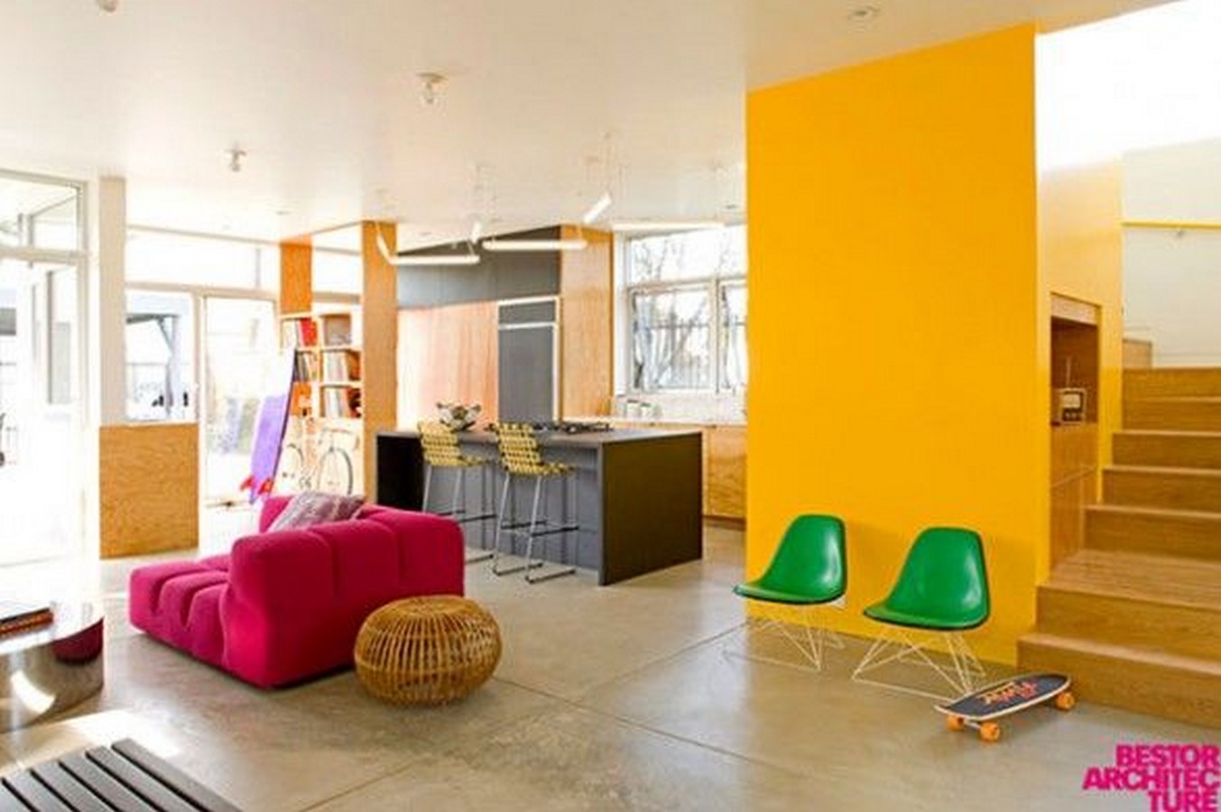 A3978 30 Examples Of Split Complementary Color Scheme In Interiors IMAGE 7 