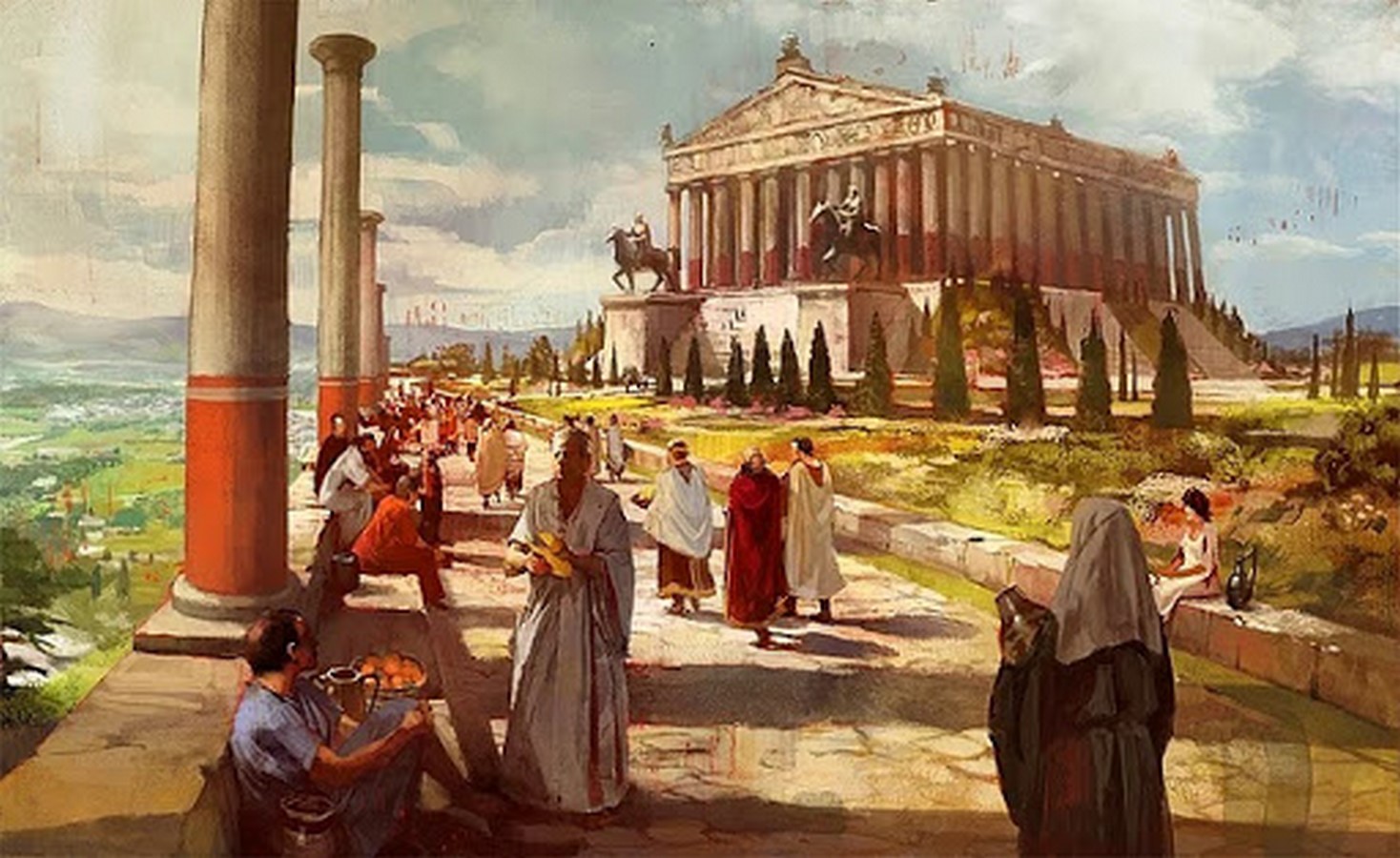 Храм Артемиды Эфесской семь чудес света
