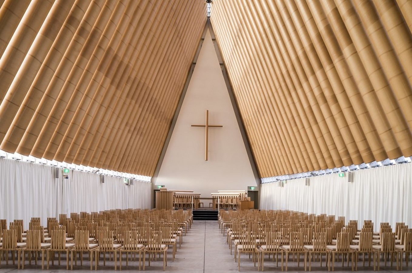 Cardboard Cathedral, New Zealand Sheet3