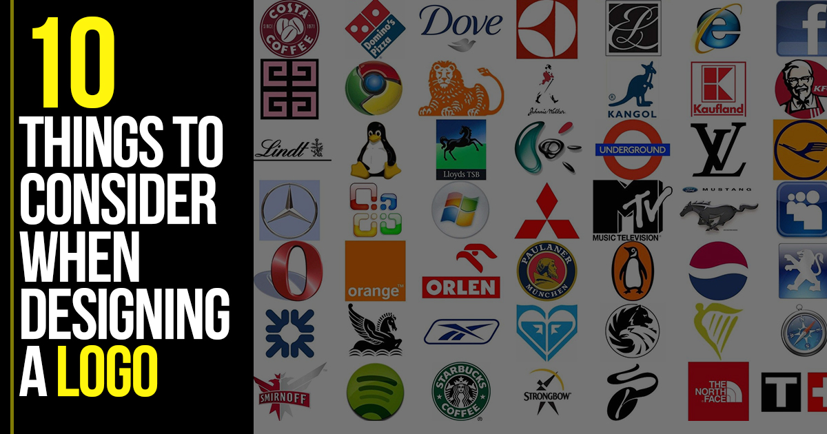 10 Things to consider when designing a logo - RTF | Rethinking The Future