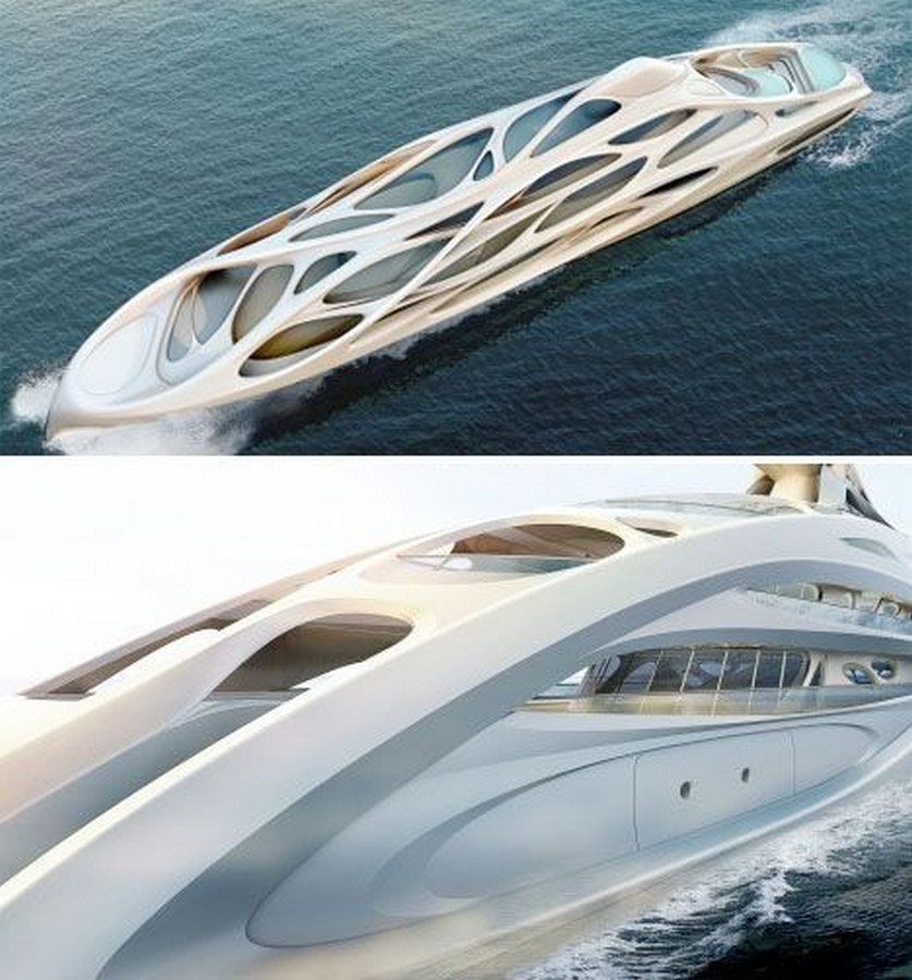 futuristic boat design