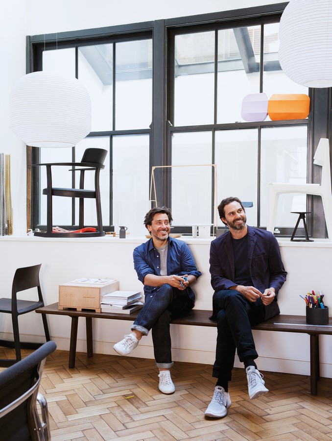 British Designers Edward Barber and Jay Osgerby Built a Better Sofa by  Observing, Sketching, and Breaking with Office Norms, 2019-06-25