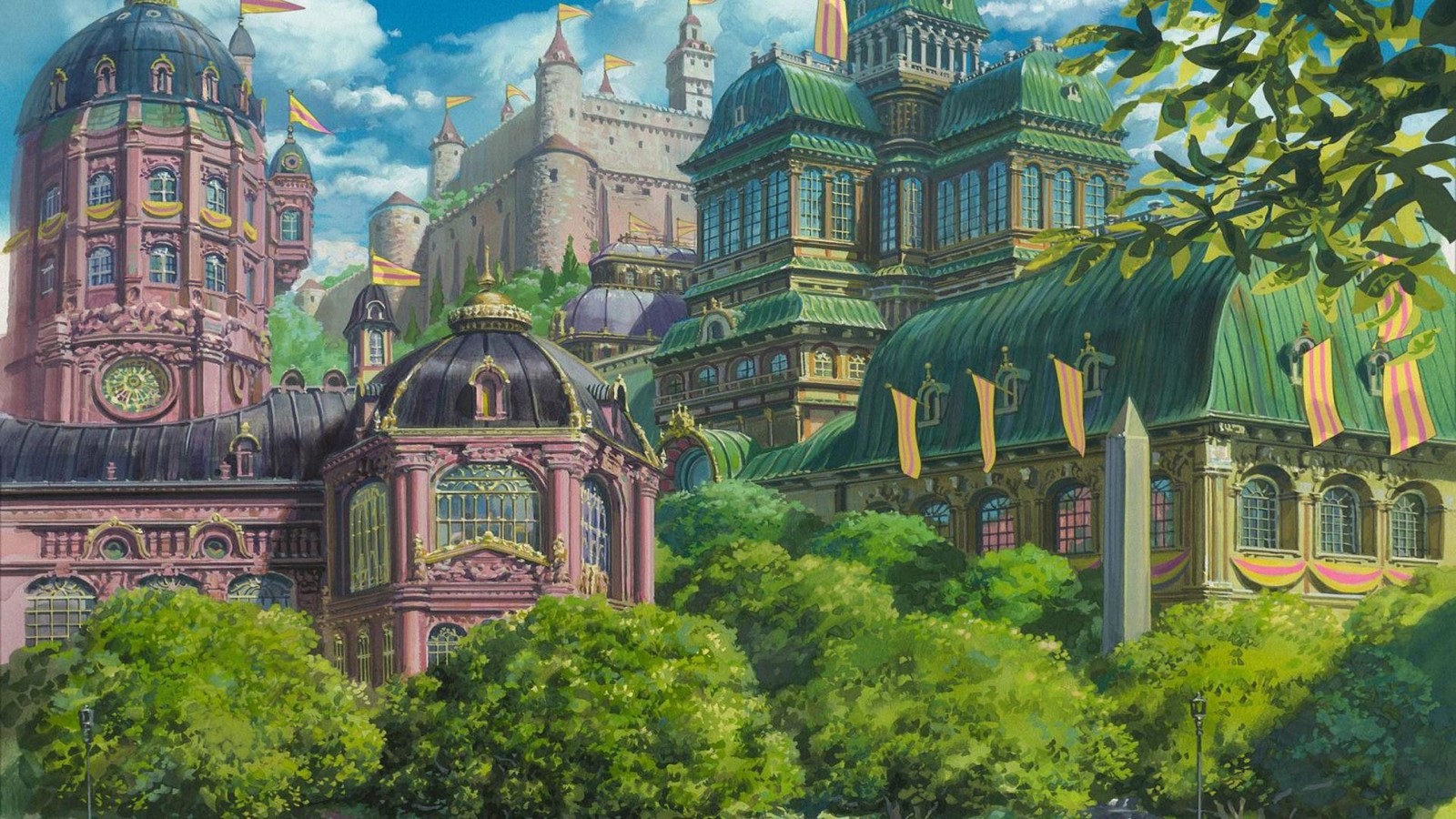 anime castles
