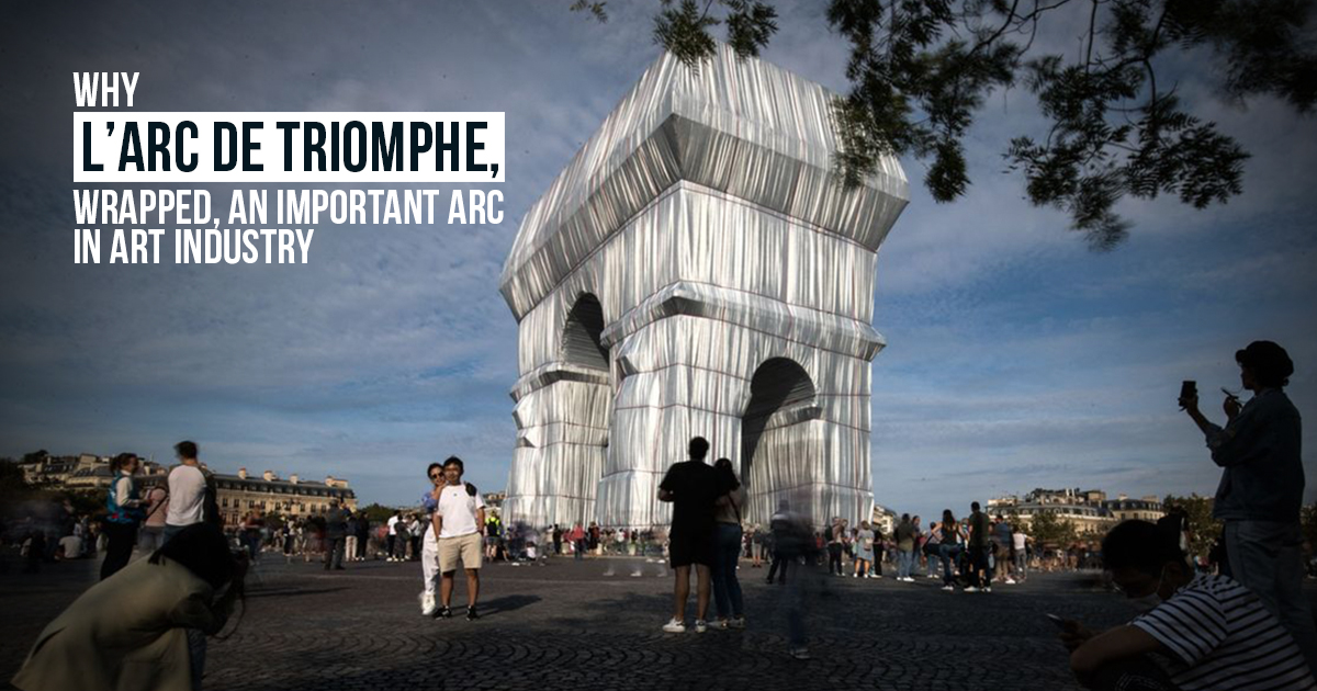 Louis Vuitton x Arc de Triomphe - Digital graphic & UI concept by