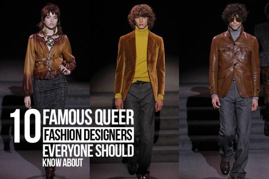 Famous Queer Fashion Designers Everyone Should Know About RTF Rethinking The Future