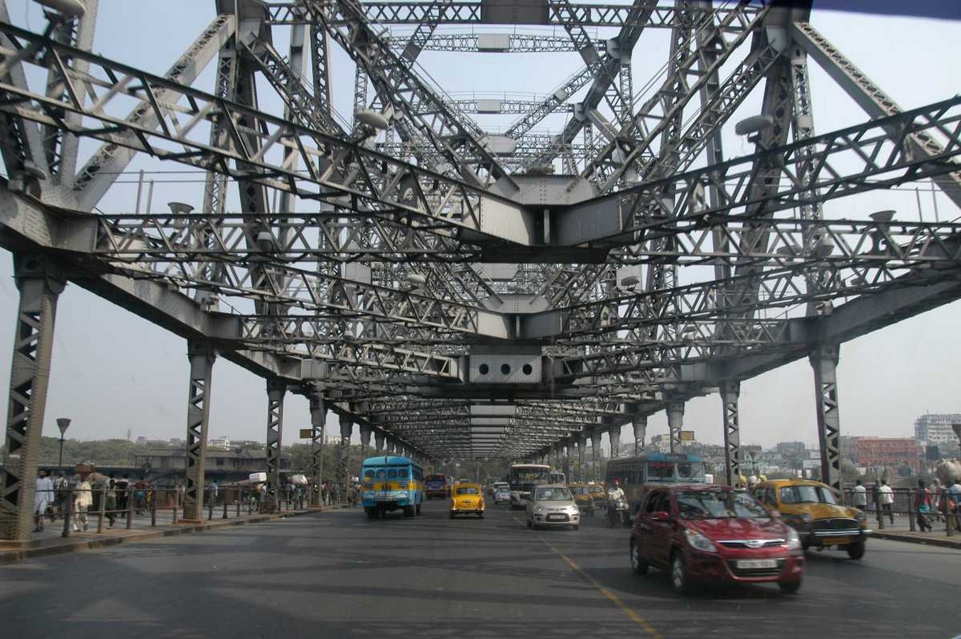 Ховра мост. Howrah Bridge.