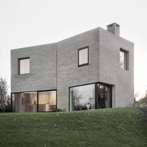Silver Gray Private House by IK-architects - RTF | Rethinking The Future