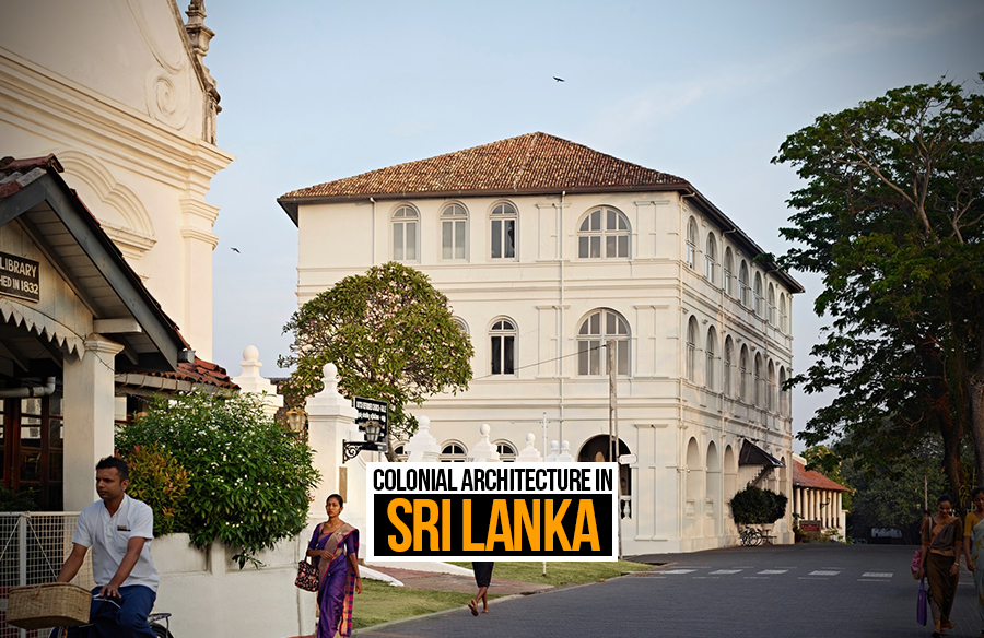 A8780 Colonial Architecture In Sri Lanka 
