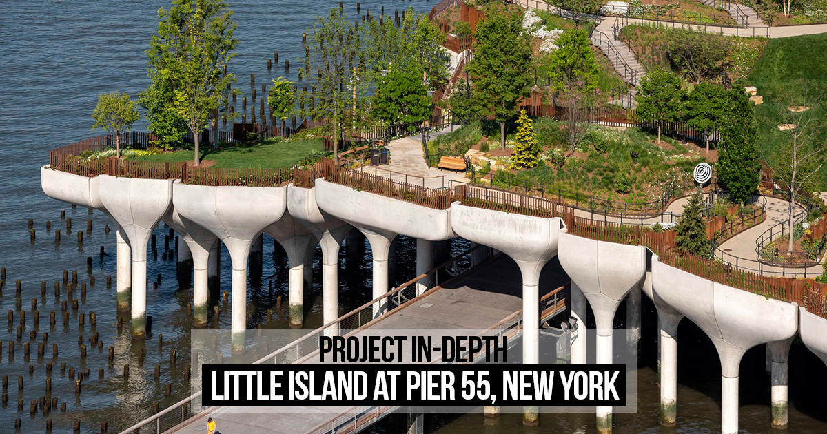 A9635 Project In Depth Little Island At Pier 55 New York. 