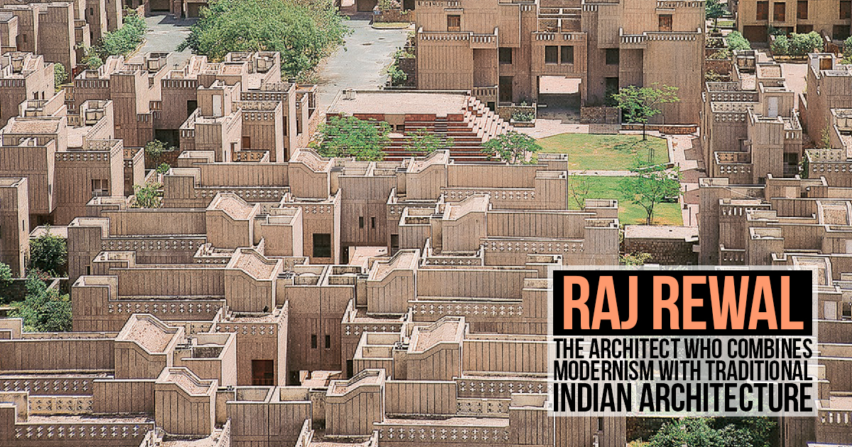 Raj Rewal The Architect Who Combines Modernism With Traditional Indian Architecture Rtf 2508