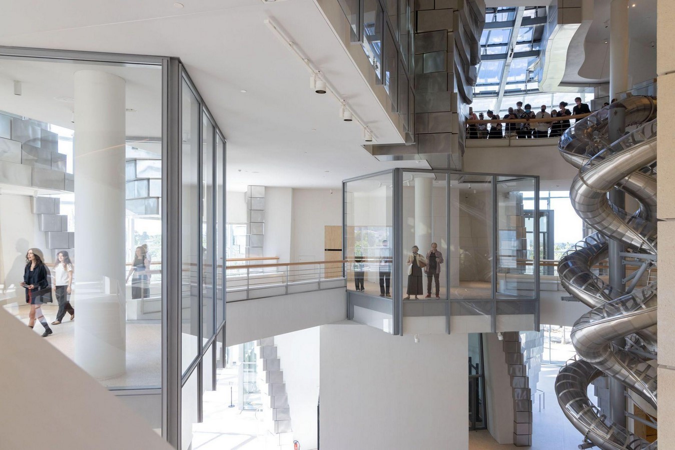 Frank Gehry unveils stainless steel-clad tower for Luma Arles arts centre