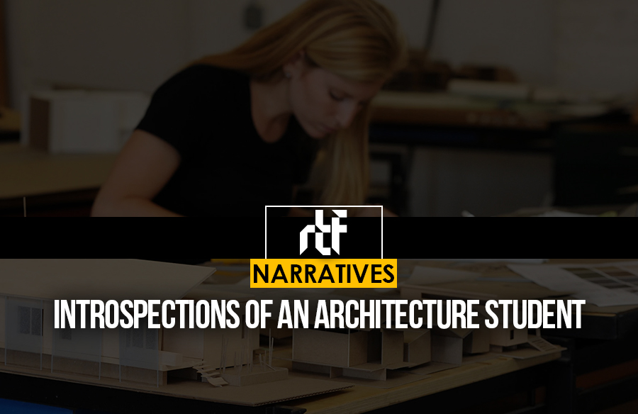 A10608 Introspections Of An Architecture Student 1 