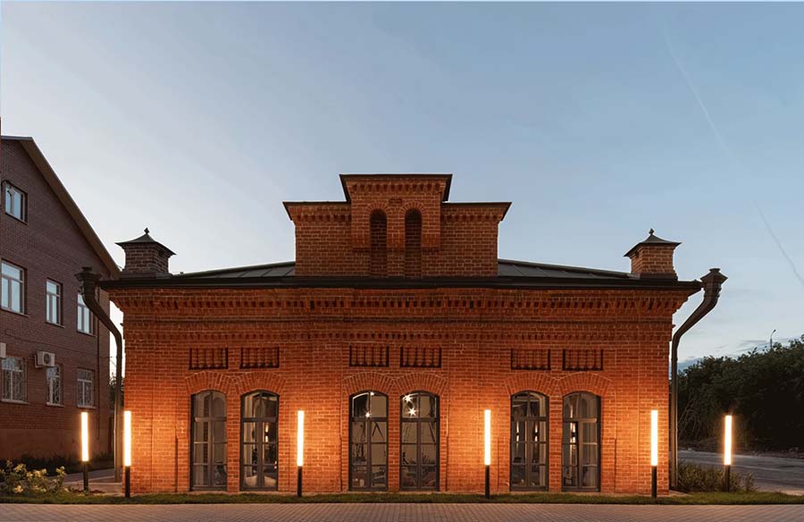 Cultural heritage restoration a power station gets a new lease of life by Brusnika