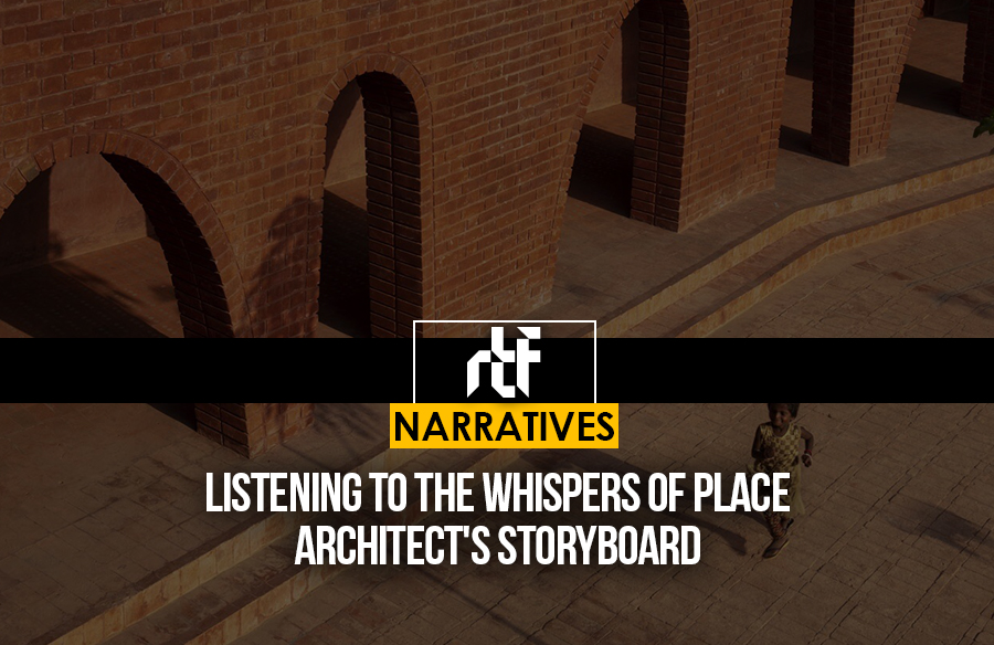 Listening to the Whispers of Place- Architect’s storyboard